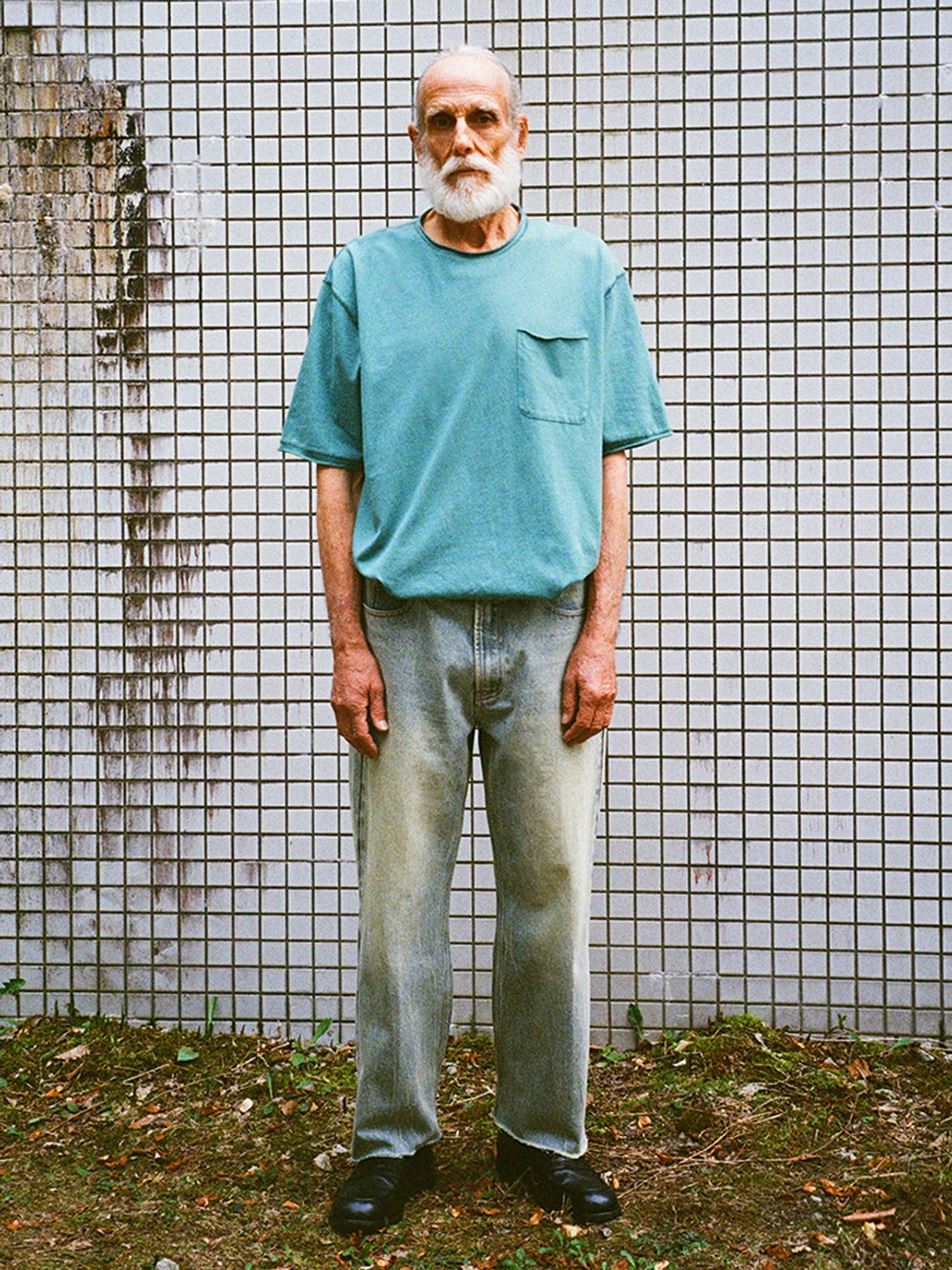파르티멘토 Raw Edge Pocket Tee_Sage Mint 상품 이미지 2