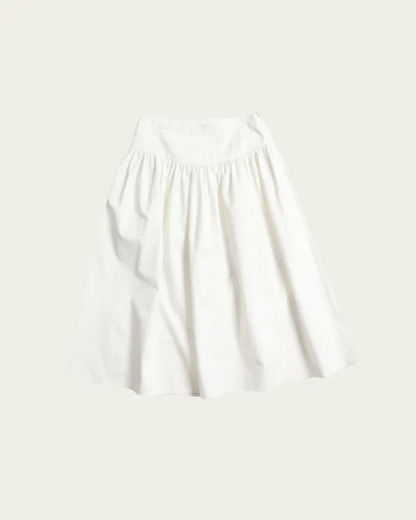 (2차) Patch Skirt - Ivory