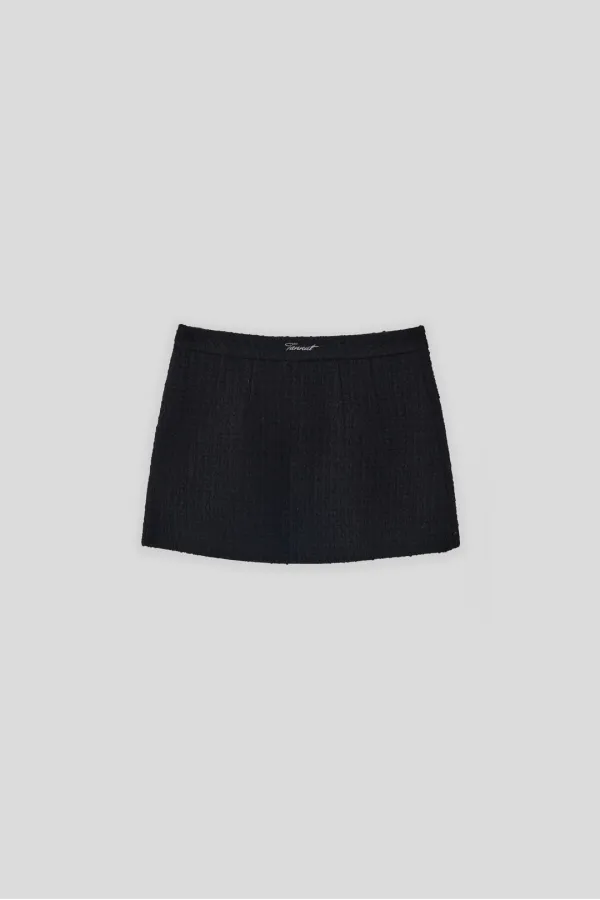 T/T Parma tweed skirt (black)