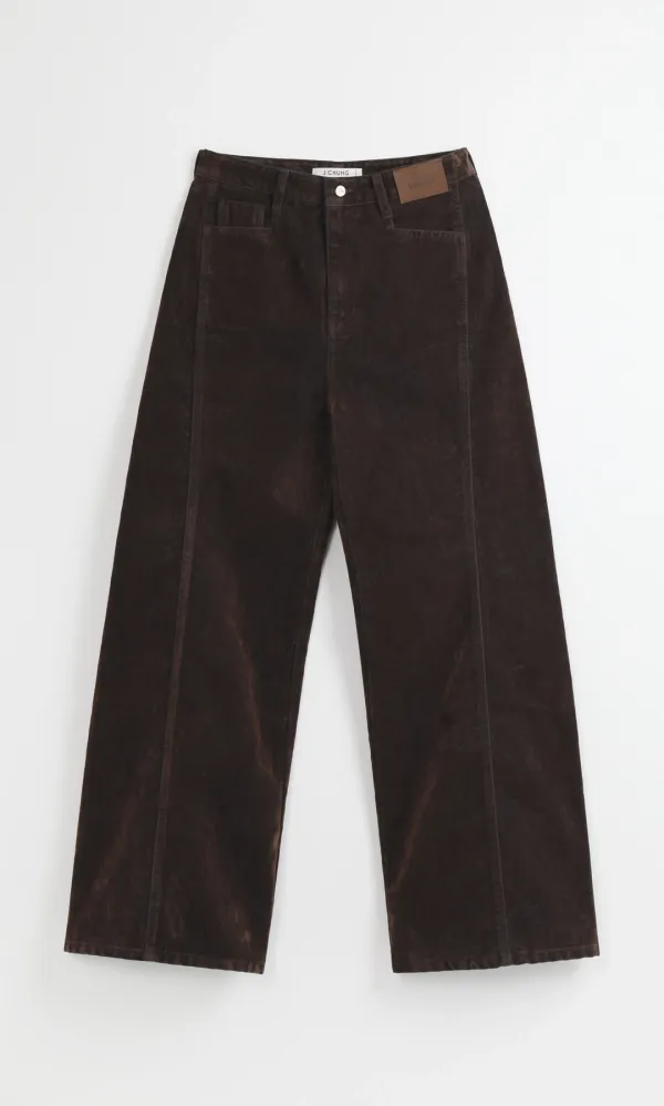 Velvet Signature Denim Pants_Brown