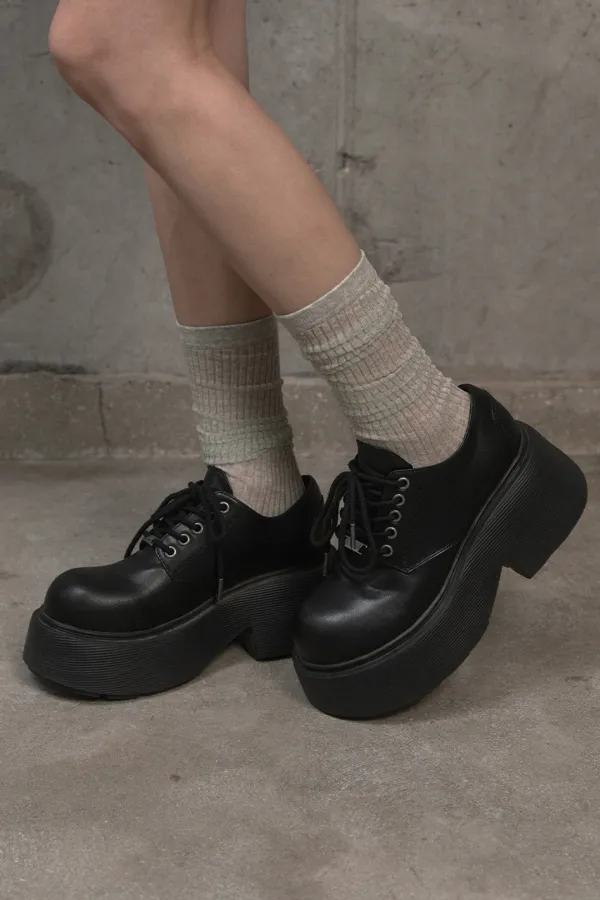 Solid Platform Loafer