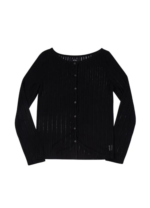ROTA VINTAGE CARDIGAN / BLACK