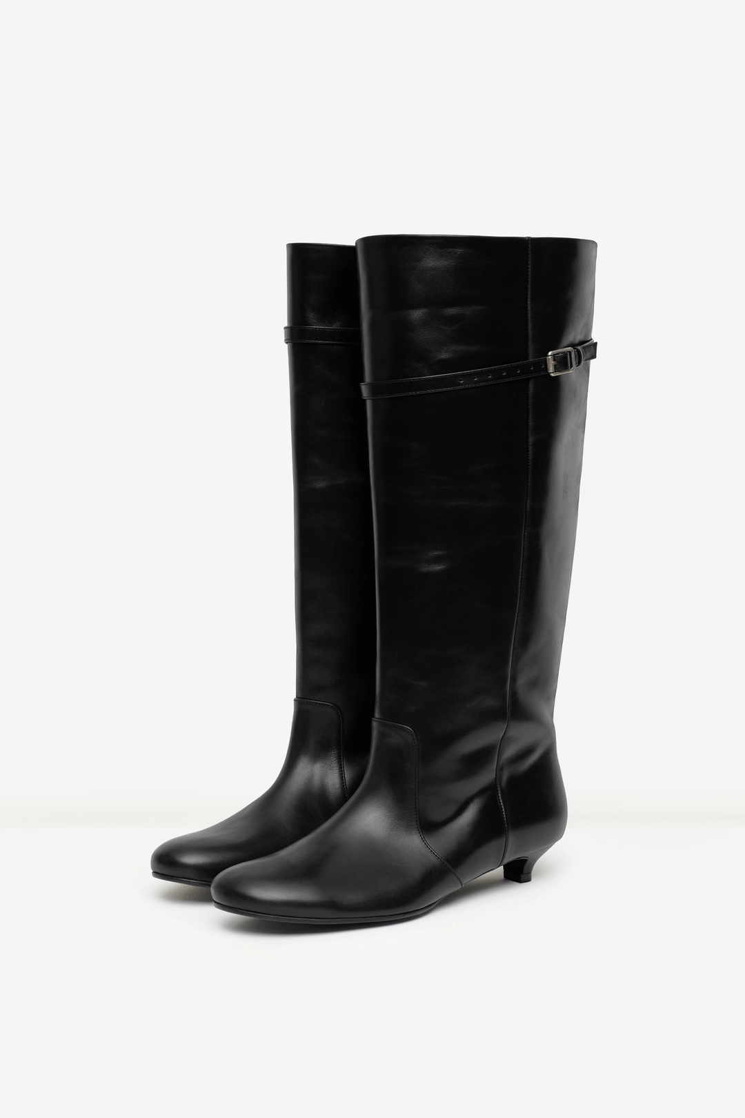 더일마 Para Belted Boots black 상품 이미지 1