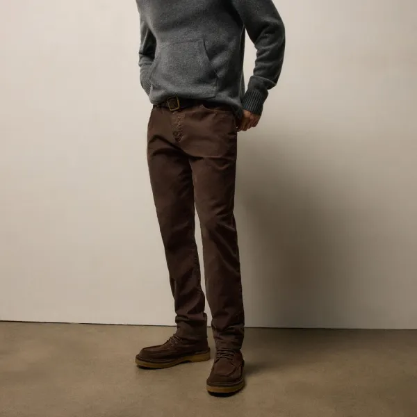 Corduroy 5 Pocket Pant - Porcupine