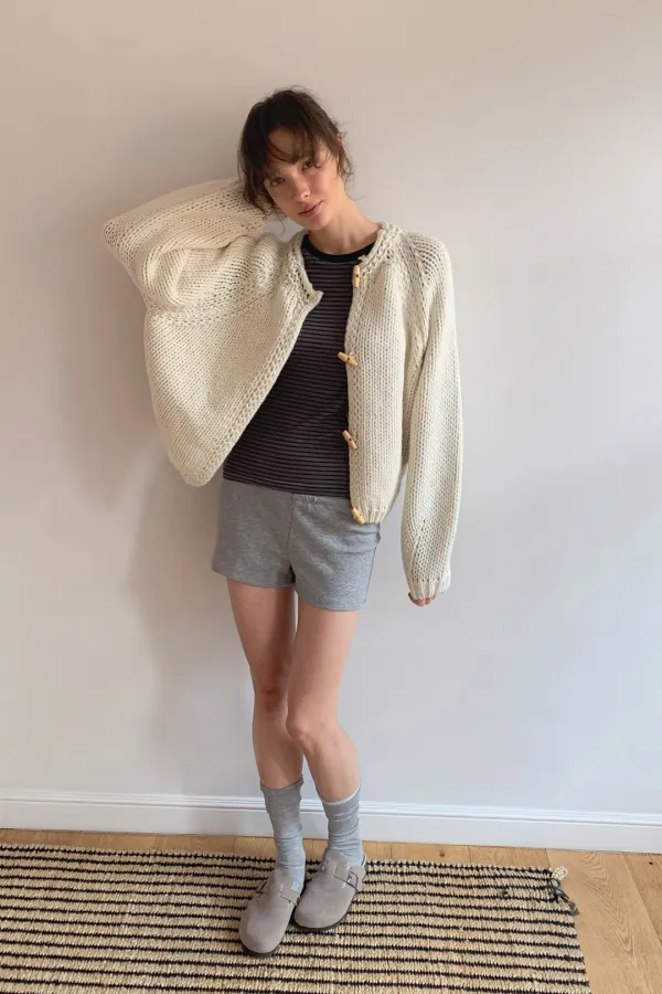 Maggie Knit Cardigan / Ivory
