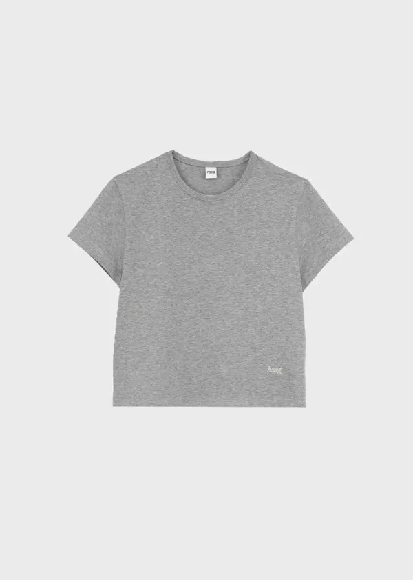 10th) a regular t-sh (grey)