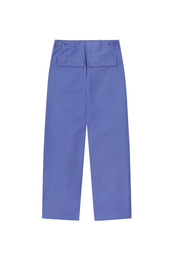 COTTON WORK PANTS [BLUE]