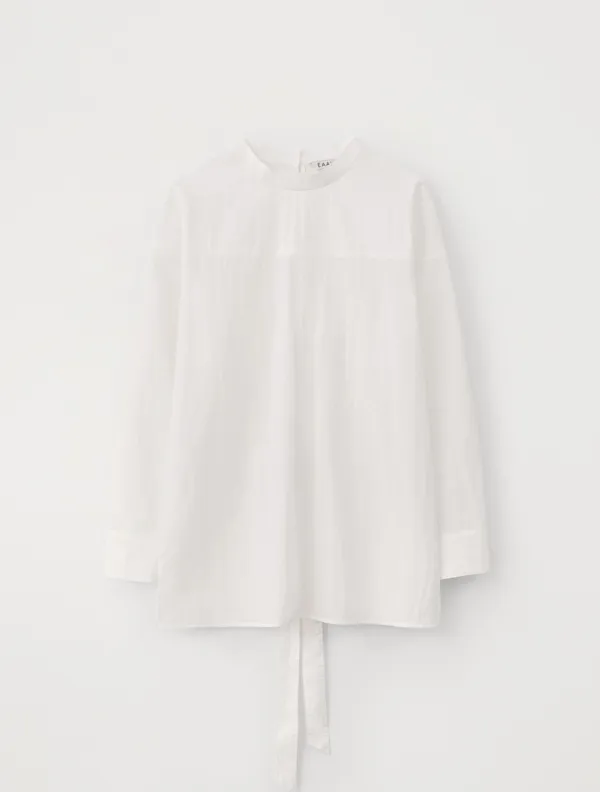 Milo Tie Back Shirt (White)