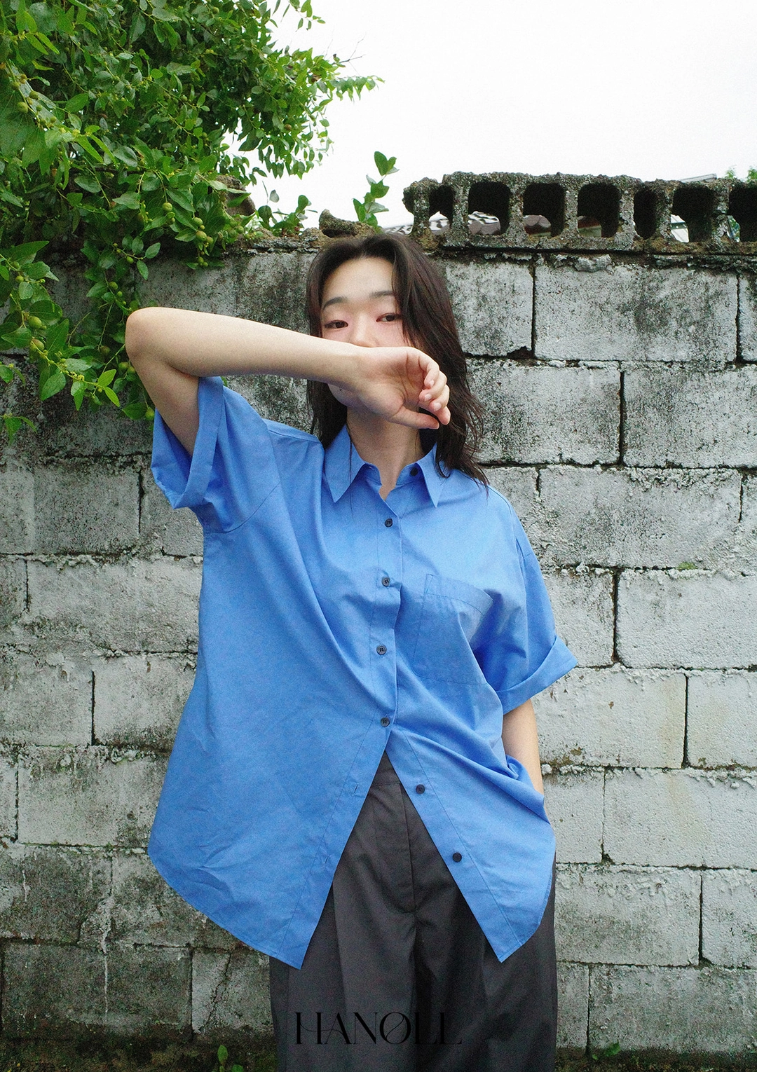 한올 Eve Shirt (Blue) 상품 이미지 2