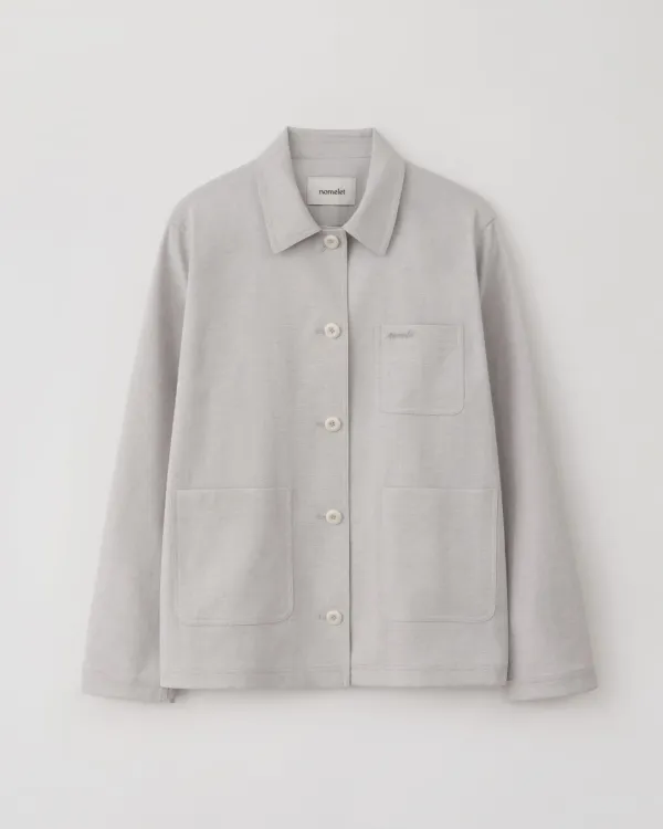 Fave 페이브 셔츠 자켓 - light gray