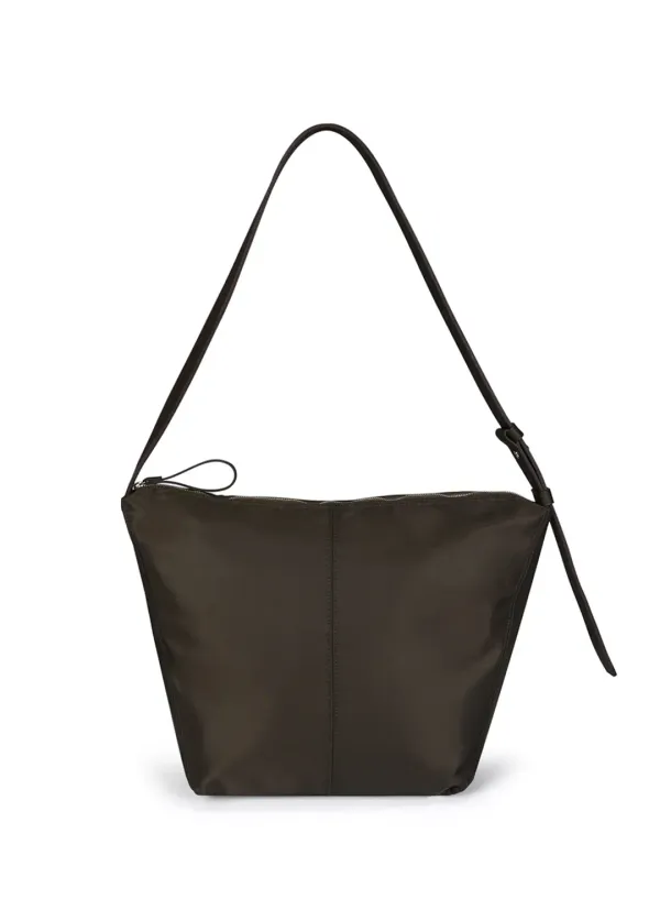 Nylon Stitch 2-Way Bag_(Brown)