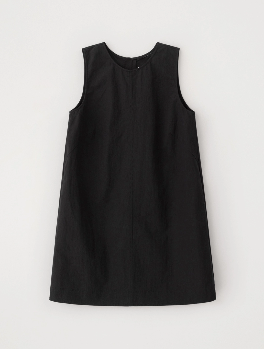 이아 Stitch Sleeveless Mini Dress (Black) 상품 이미지 1