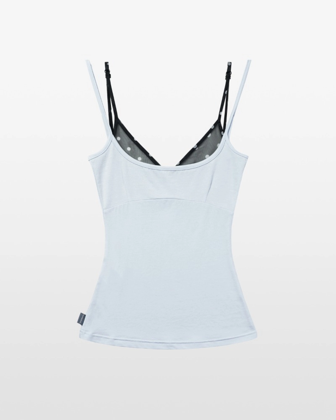 킴서울 POLKA DOT VEIL SLEEVELESS (light blue) 상품 이미지 1