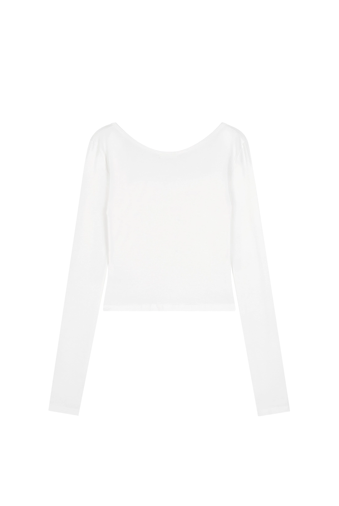 클리시어 Sophie U-neck lace top, Ivory 상품 이미지 2