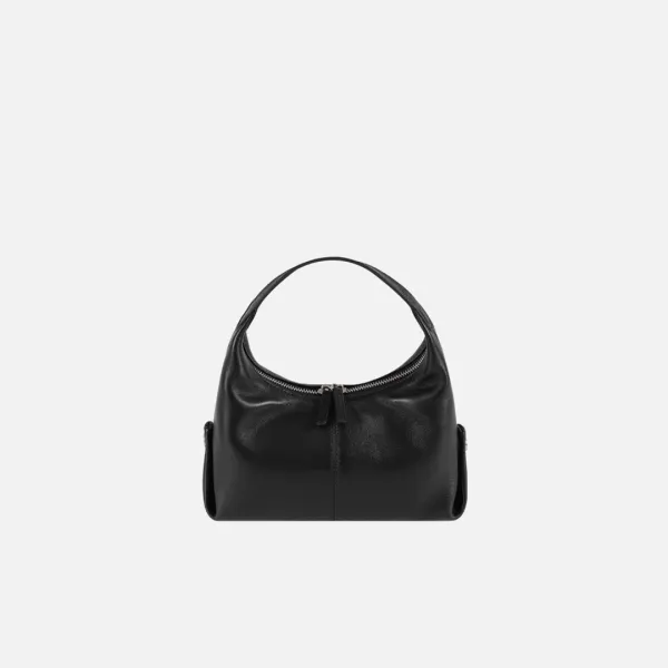 SIAC3076 Lambskin Flow Bag S_Black