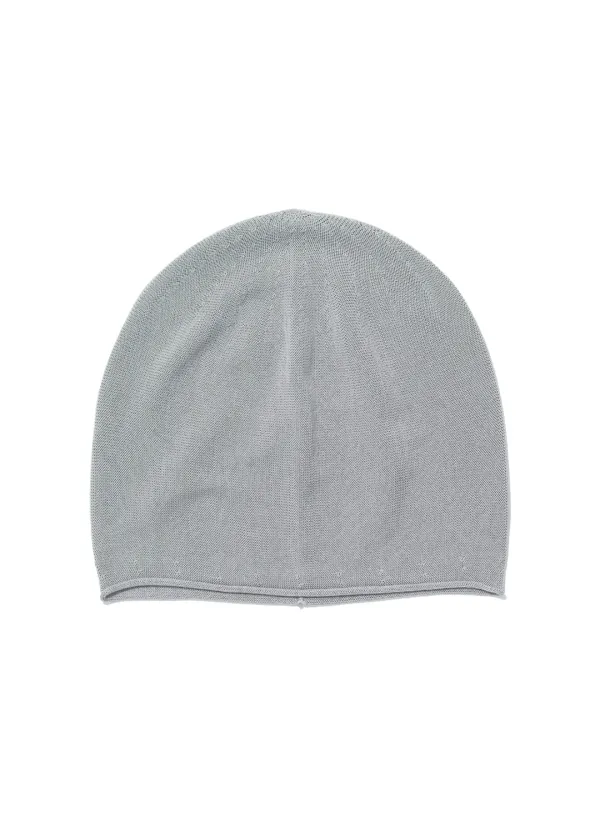 [WOMEN] LIGHTWEIGHT DRAPE BEANIE_GREY