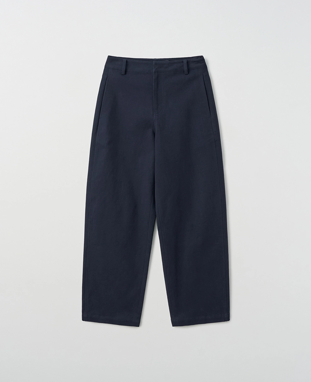 스텝어라운드 Cotton Stretch Curved Pants_NAVY 상품 이미지 2