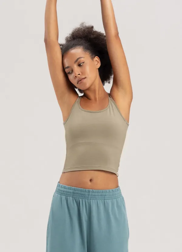 Dua tank top_Silver Sage