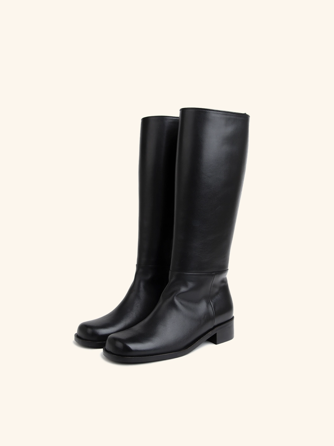 러브듀이 LINE long boots / 블랙 상품 이미지 1