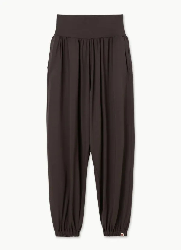Pool pants (Unisex)_Chocolate Plum