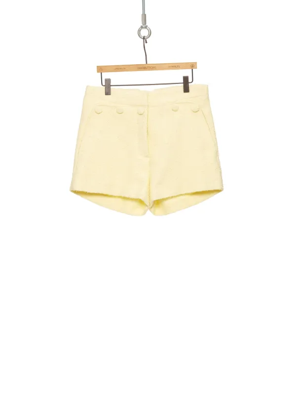PF25 YELLOW BUTTON POINT SHORTS