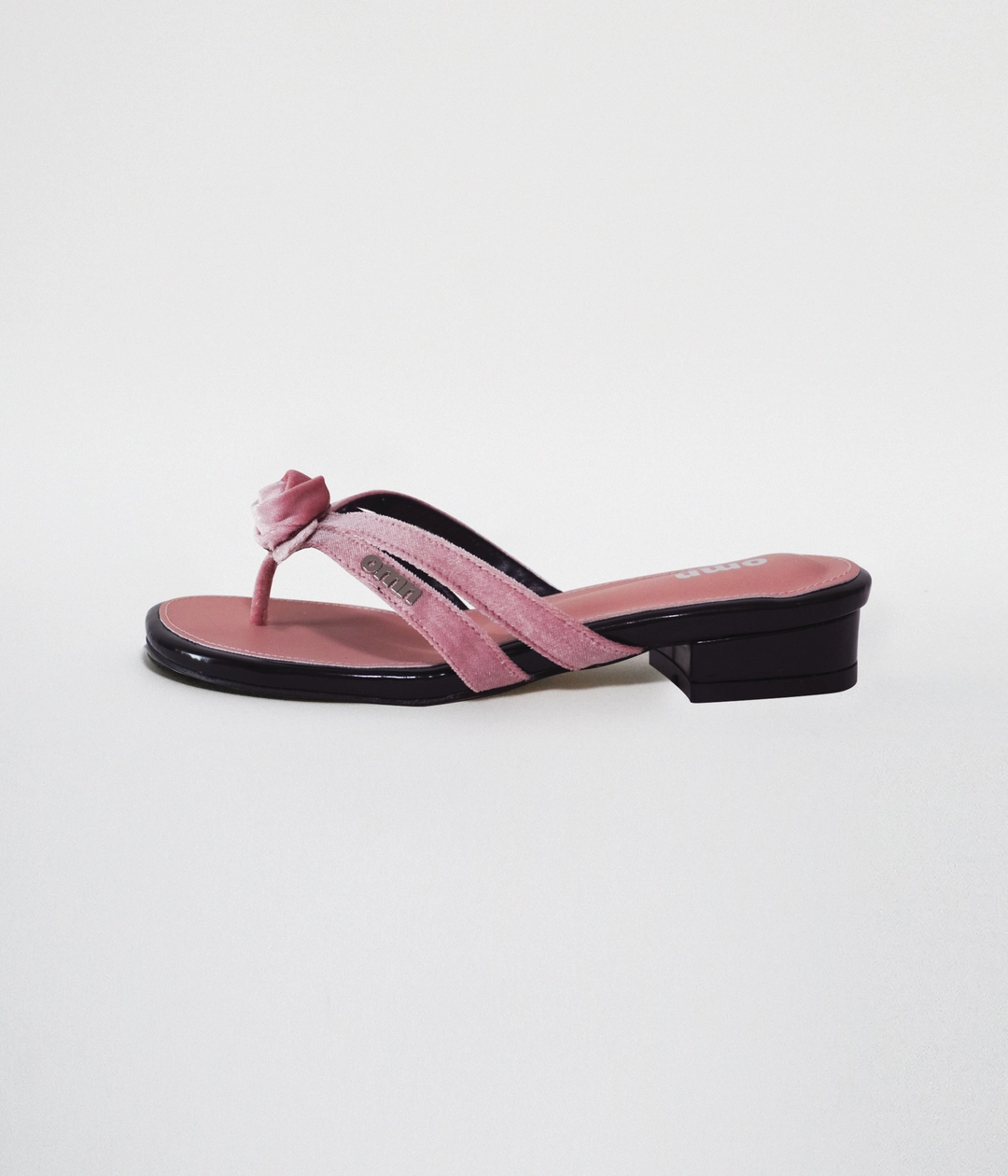 옴니포턴트 omn rose velvet sandal _Pink 상품 이미지 1