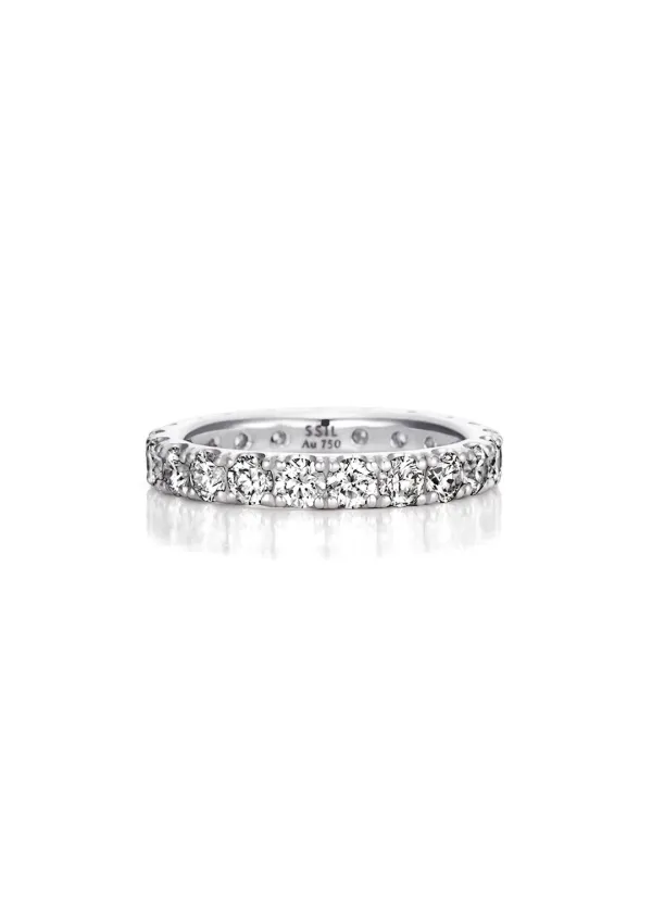 [G] 0.1CT Dia Band R