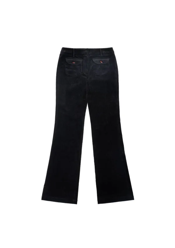 Mused Corduroy Pants - Black