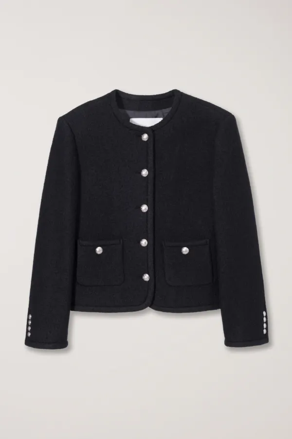 CLASSIC TWEED JACKET BLACK