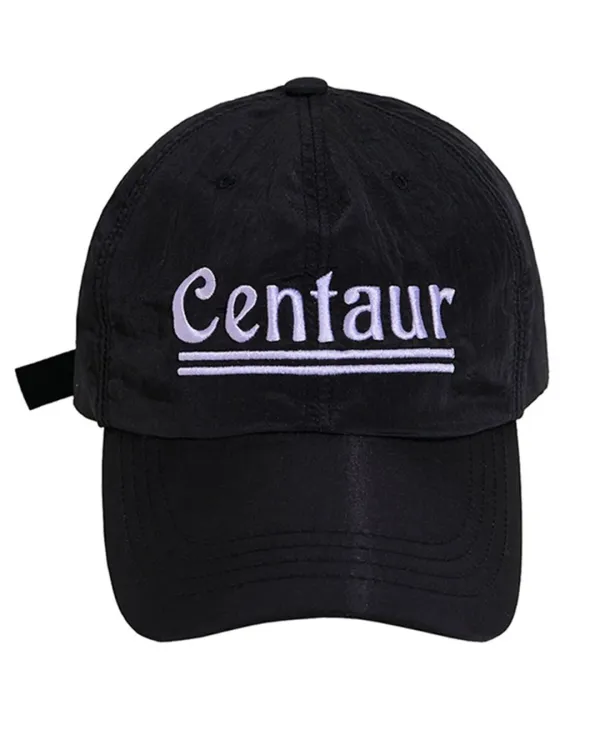 CENTAUR NYLON BALL CAP_BLACK