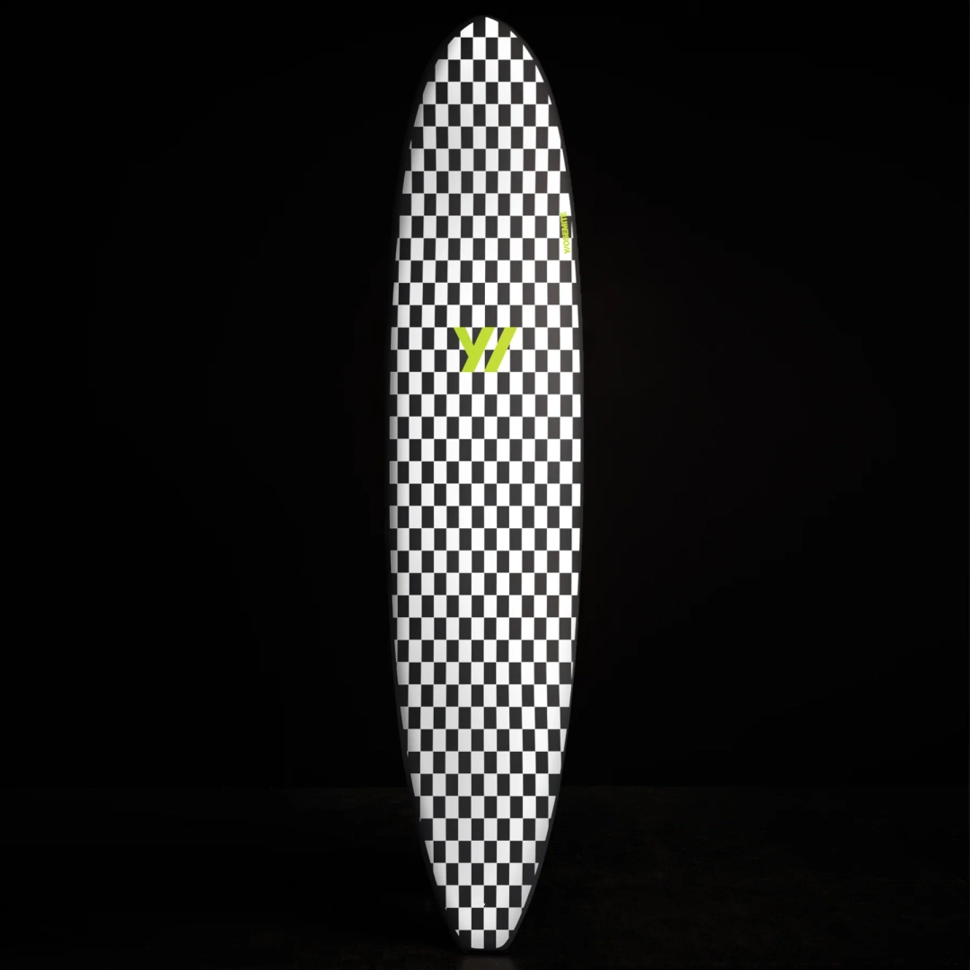 제임스펄스 Y/OSEMITE  Checkered Longboard 7Ft 10In - Black/White 상품 이미지 1
