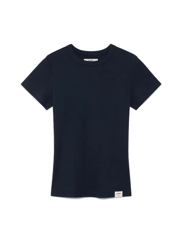 [10th] G CLASSIC FITTED TEE (NAVY)
