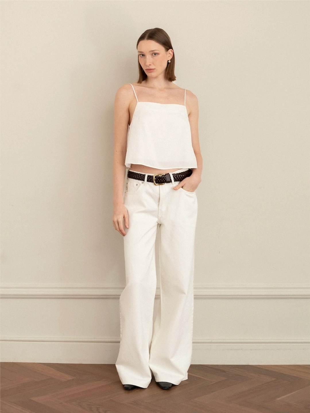 글로니 THE 901 JEANS (WHITE) 상품 이미지 1