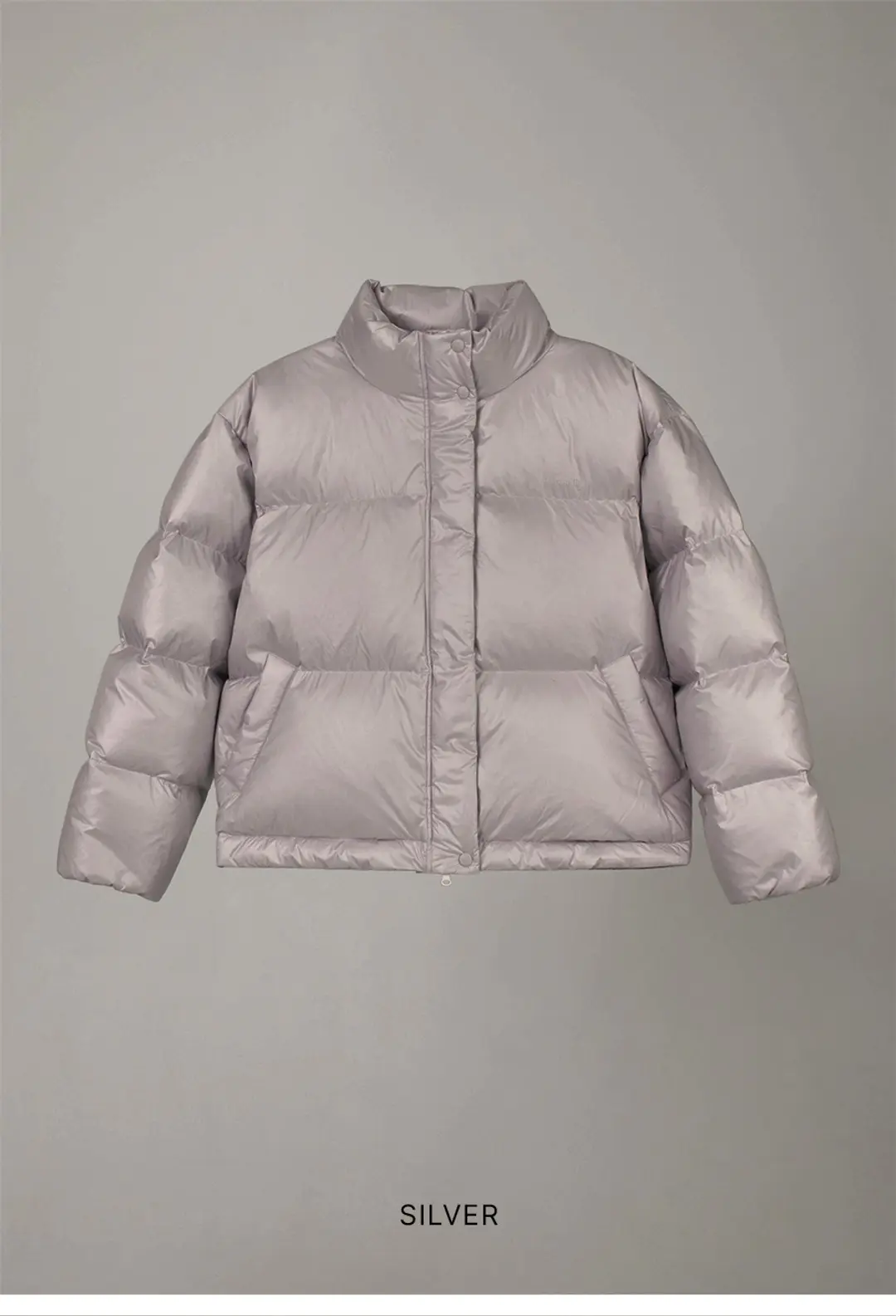 오버듀플레어 GLOSSY DOWN PADDING_SILVER 상품 이미지 3