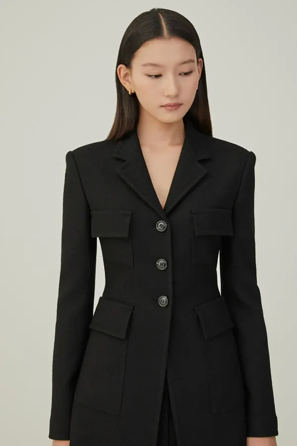 NO.25 JACKET - BLACK