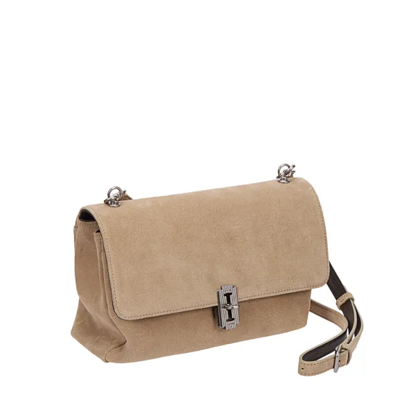 [아울렛] Baguette Suede Shoulder S (바게트 스웨이드 숄더 스몰) Soul Beige