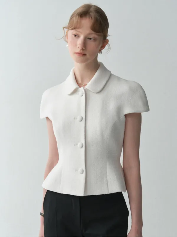 Iconic Peplum Tweed Jacket