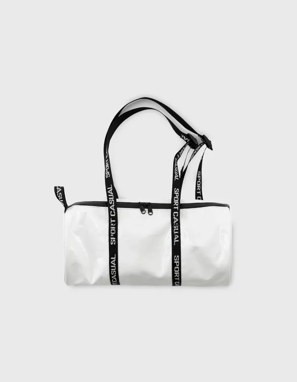 PATENT SPORTS GYM BAG (S) / White