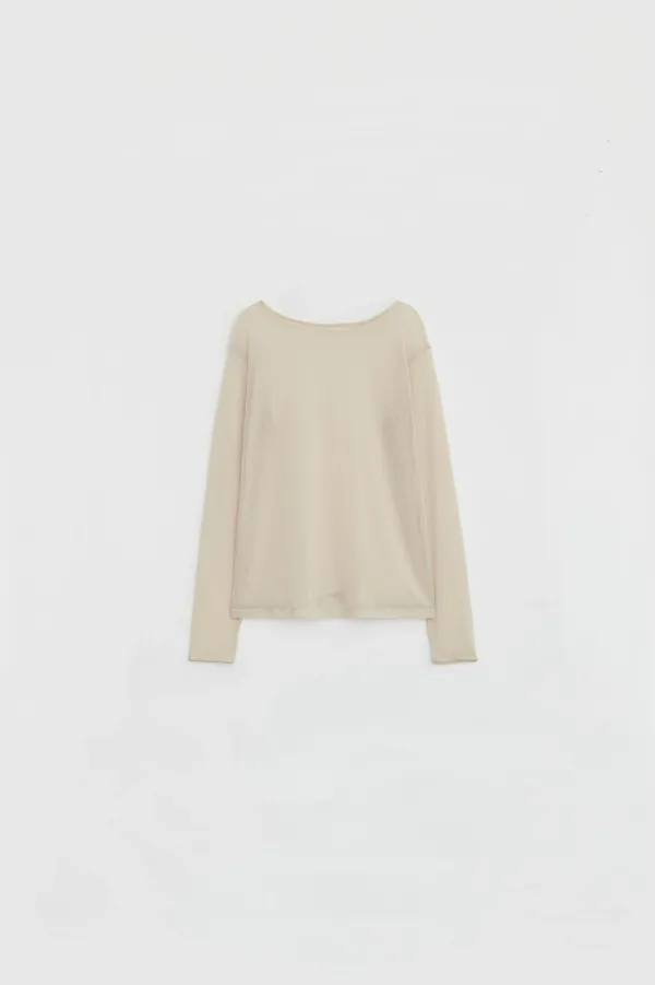 LACE POINT SEE THROUGH TOP