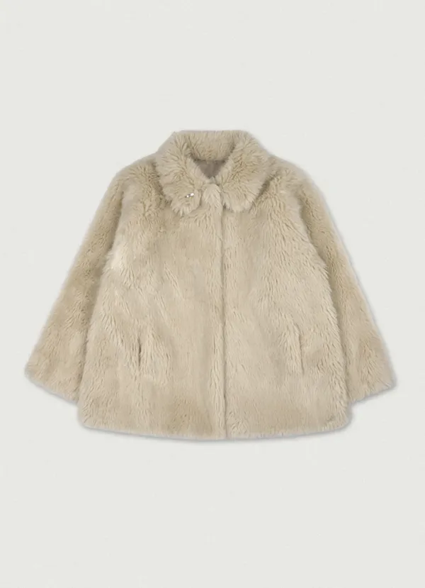 Bambi Fur Jacket [beige]
