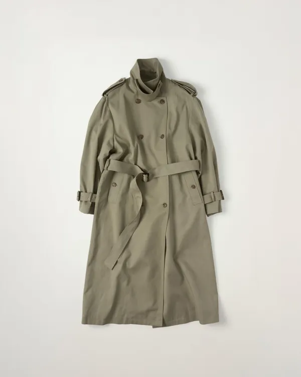 [10/19 순차배송] Long Trench Coat [BEIGE]