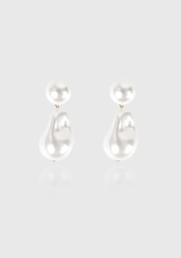 Baroque Pearl Drop Earrings