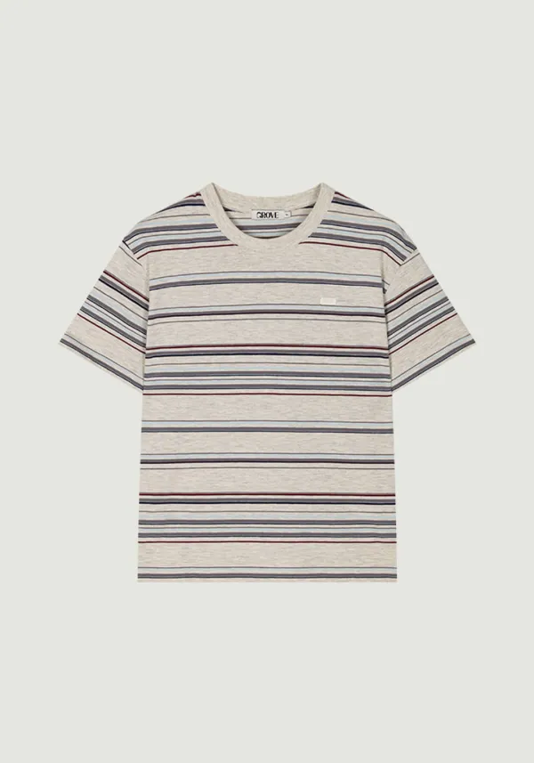 SOL STRIPE T-SHIRT