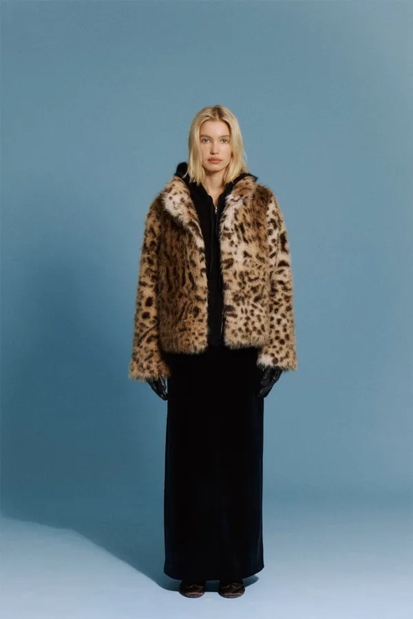 Leopard Fur Jacket
