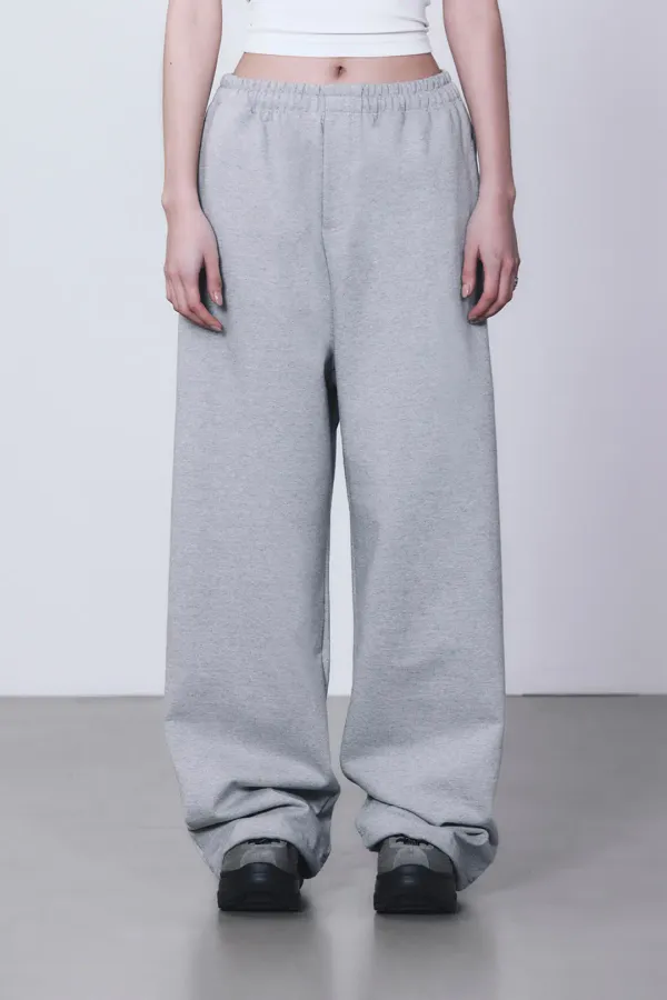 TMB Square Logo Sweat Pants [ Gray ]