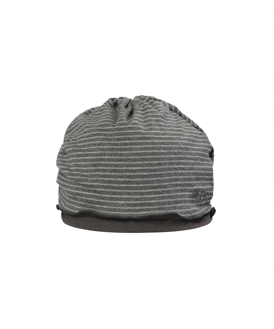 미세키서울 KIBON layered stripe beanie CHARCOAL 상품 이미지 1