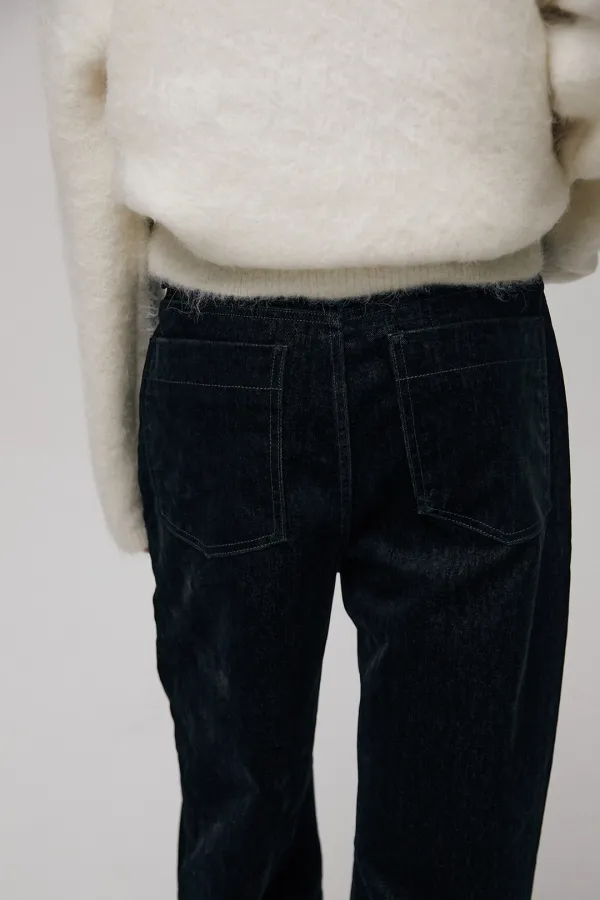 Kurt Velvet Denim (Black)
