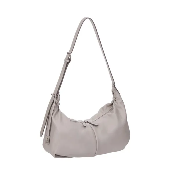 Halfmoon Groovy Hobo M (하프문 그루비 호보 미듐) Mushroom Grey