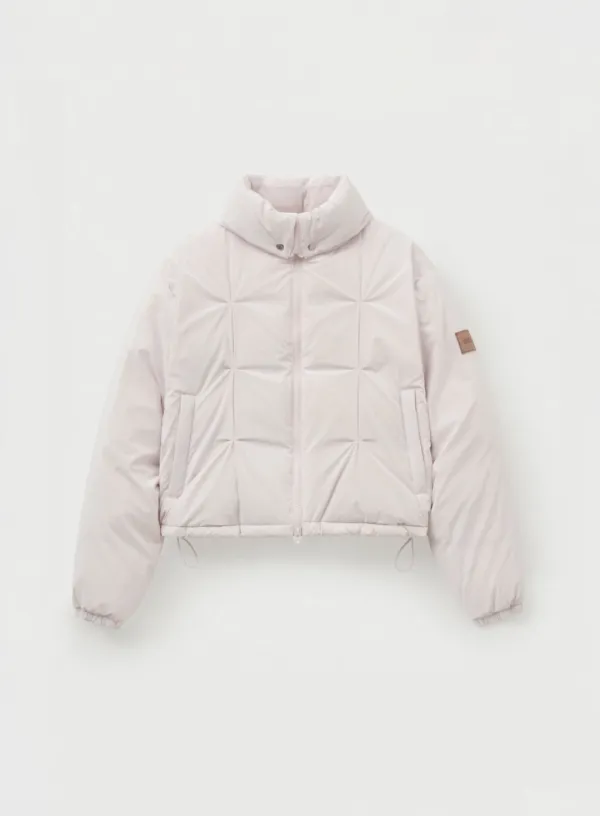 (W) Orta 2-Way Collar Duck Down Padding - Light Pink