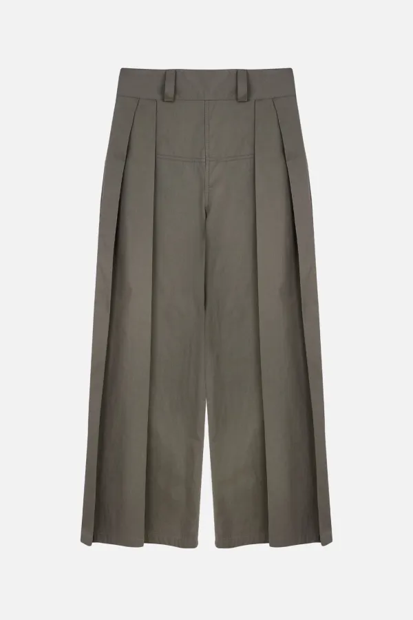 Wing Layered Pants _ Khaki